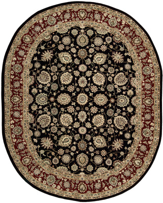 Nourison 2000 2017 Black Area Rug 8' X 10' Oval Shot