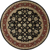 Nourison 2000 2017 Black Area Rug Round Image