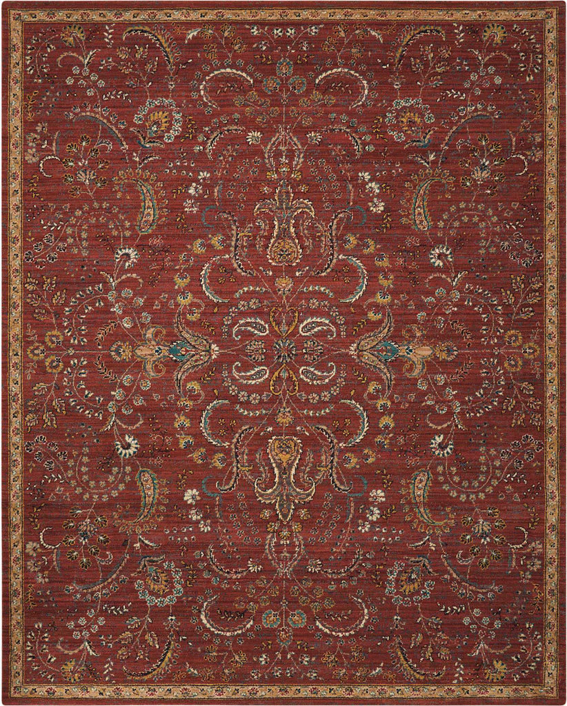 Nourison 2020 NR204 Brick Area Rug main image