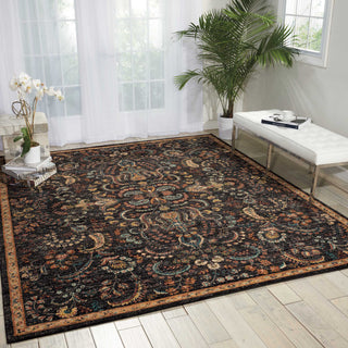 Nourison 2020 NR204 Night Fall Area Rug Room Image Feature