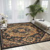 Nourison 2020 NR206 Midnight Area Rug Room Image Feature