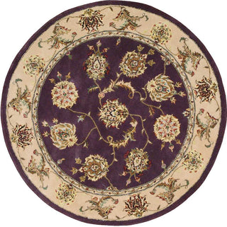 Nourison 2000 2022 Lavender Area Rug Round Image