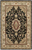 Nourison 2000 2028 Black Area Rug 6' X 9'