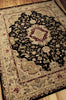 Nourison 2000 2028 Black Area Rug 8' X 10' Floor Shot