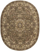 Nourison 2000 2028 Olive Area Rug 8' X 10' Oval Shot
