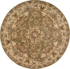 Nourison 2000 2028 Olive Area Rug Round Image