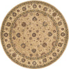 Nourison 2000 2071 Camel Area Rug Round Image