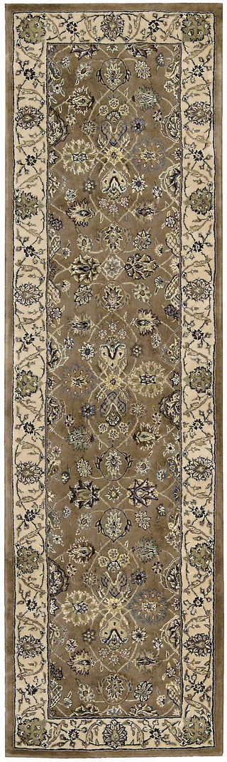 Nourison 2000 2091 Mushroom Area Rug 3' X 8'