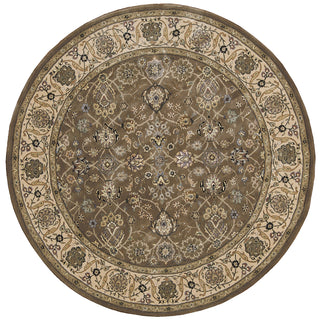 Nourison 2000 2091 Mushroom Area Rug 6' Round