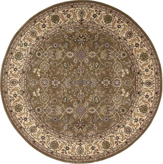 Nourison 2000 2091 Mushroom Area Rug Round Image