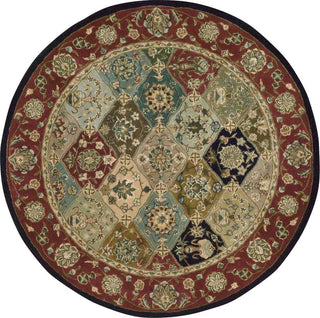 Nourison 2000 2101 Multicolor Area Rug Round Image