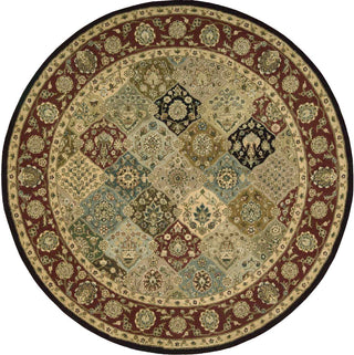 Nourison 2000 2101 Multicolor Area Rug Round Image