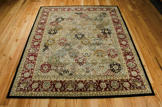 Nourison 2000 2101 Multicolor Area Rug 8' X 10' Floor Shot Feature