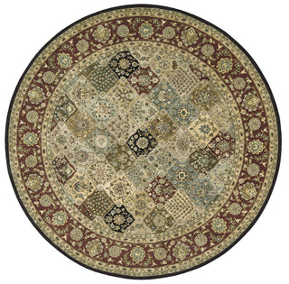 Nourison 2000 2101 Multicolor Area Rug 8' Round