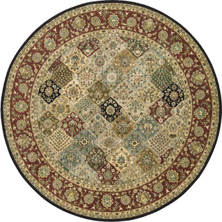 Nourison 2000 2101 Multicolor Area Rug Round Image