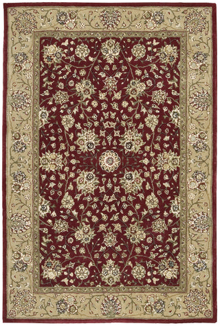 Nourison 2000 2107 Burgundy Area Rug 4' X 6'