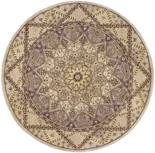 Nourison 2000 2117 Lavender Area Rug 4' Round