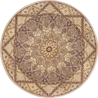 Nourison 2000 2117 Lavender Area Rug Round Image