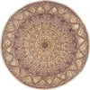 Nourison 2000 2117 Lavender Area Rug Round Image