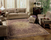 Nourison 2000 2117 Lavender Area Rug 8' X 10' Living Space Shot Feature
