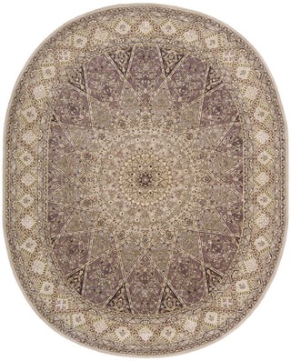 Nourison 2000 2117 Lavender Area Rug 8' X 10' Oval Shot