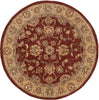 Nourison 2000 2203 Brick Area Rug Round Image