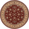 Nourison 2000 2203 Brick Area Rug Round Image