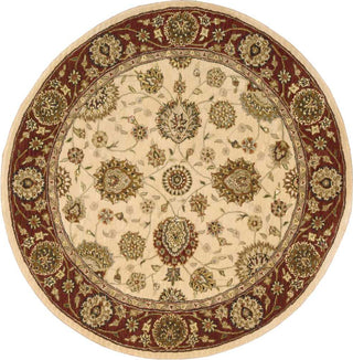 Nourison 2000 2204 Ivory Area Rug Round Image