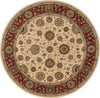 Nourison 2000 2204 Ivory Area Rug Round Image