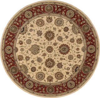 Nourison 2000 2204 Ivory Area Rug Round Image