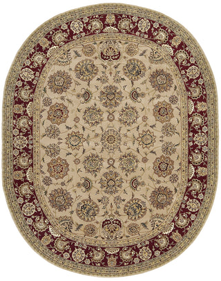 Nourison 2000 2205 Camel Area Rug 8' X 10' Oval Shot