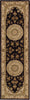 Nourison 2000 2233 Black Area Rug Runner Image