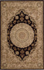 Nourison 2000 2233 Black Area Rug Main Image