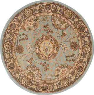 Nourison 2000 2234 Blue Area Rug Round Image