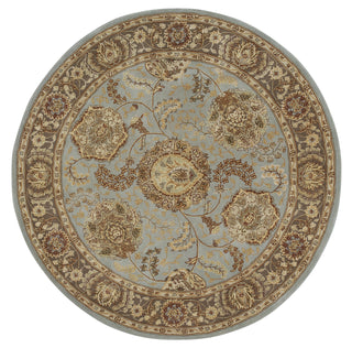 Nourison 2000 2234 Blue Area Rug 6' Round