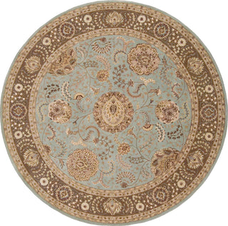 Nourison 2000 2234 Blue Area Rug Round Image