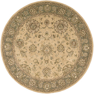 Nourison 2000 2258 Beige Area Rug 6' Round