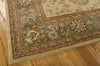 Nourison 2000 2258 Beige Area Rug 8' X 10' Corner Shot