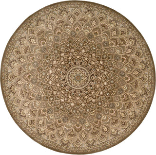 Nourison 2000 2262 Multicolor Area Rug Round Image