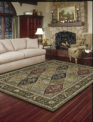 Nourison 2000 2292 Multicolor Area Rug 6' X 9' Living Space Shot Feature