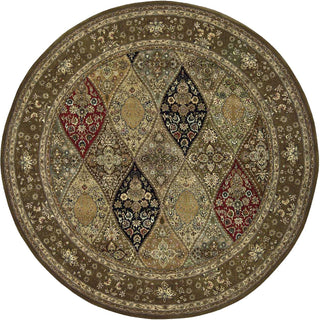 Nourison 2000 2292 Multicolor Area Rug Round Image