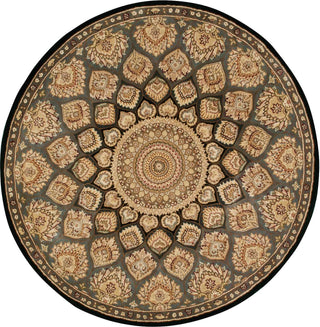 Nourison 2000 2318 Slate Area Rug Round Image