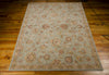 Nourison 2000 2360 Aqua Area Rug 8' X 10' Floor Shot Feature