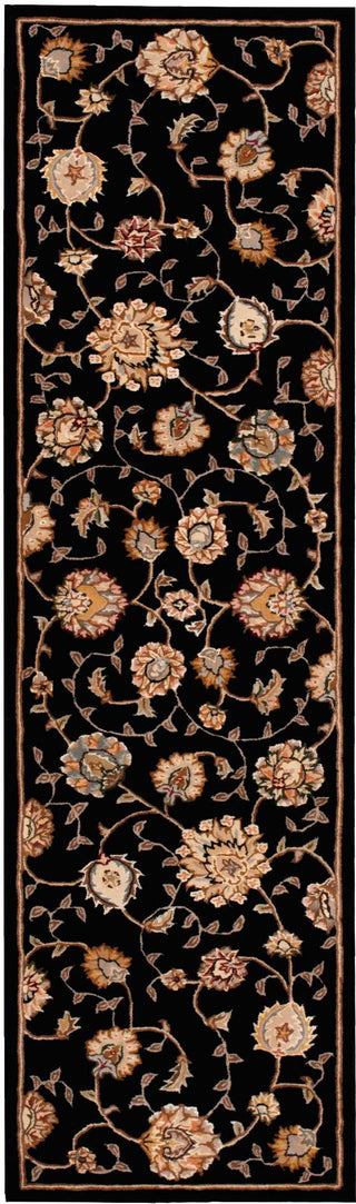 Nourison 2000 2360 Black Area Rug Runner Image