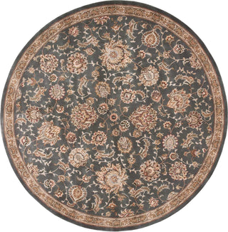 Nourison 2000 2360 Slate Area Rug Round Image