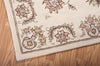 Nourison 2000 2421 Beige Area Rug 8' X 10' Corner Shot