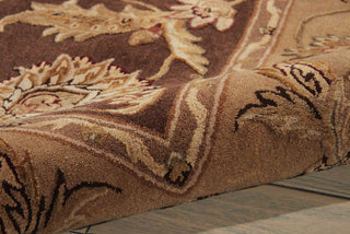 Nourison 3000 3101 Brown Area Rug Detail Image