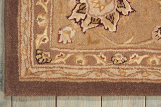 Nourison 3000 3101 Brown Area Rug Corner Image