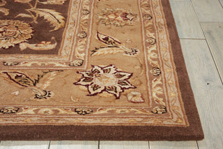 Nourison 3000 3101 Brown Area Rug Detail Image