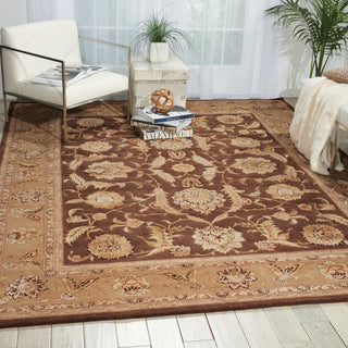 Nourison 3000 3101 Brown Area Rug Room Image